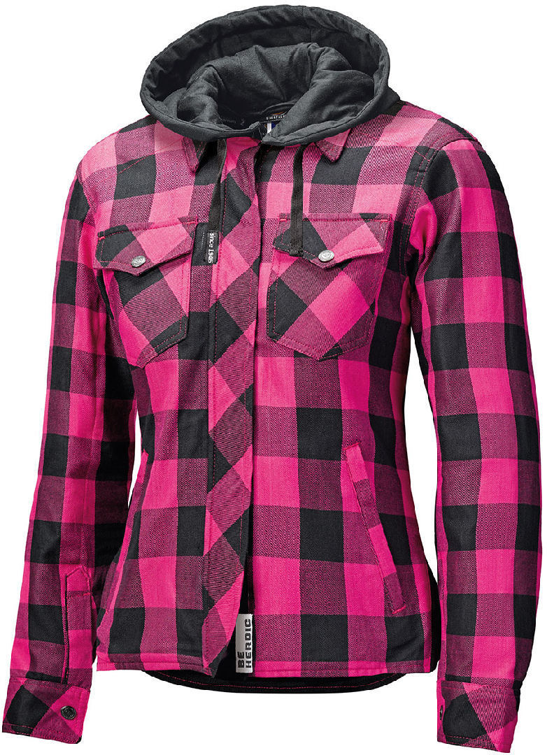 Held Lumberjack II Damen Motorrad Textiljacke- schwarz-pink- Grsse XS- schwarz-pink- Grsse XS Motorrad