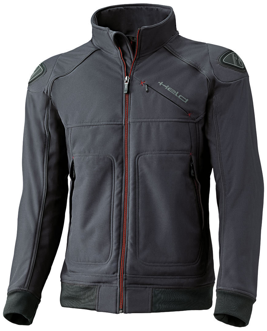 Held San Remo Jacke- schwarz-grau- Grsse XS- schwarz-grau- Grsse XS Motorrad