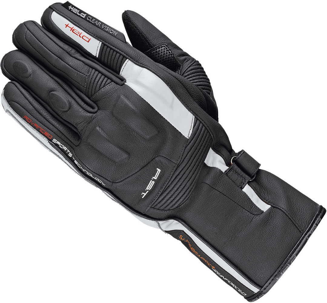 Held Secret Pro Damen Motorradhandschuhe- schwarz-weiss- Grsse S- schwarz-weiss- Grsse S Motorrad