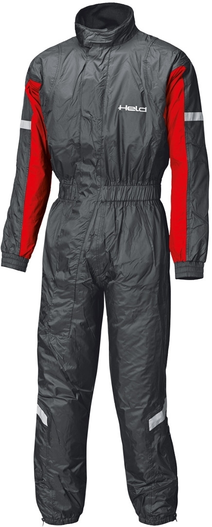 Held Splash II Regenkombi- schwarz-rot- Grsse XS- schwarz-rot- Grsse XS Motorrad