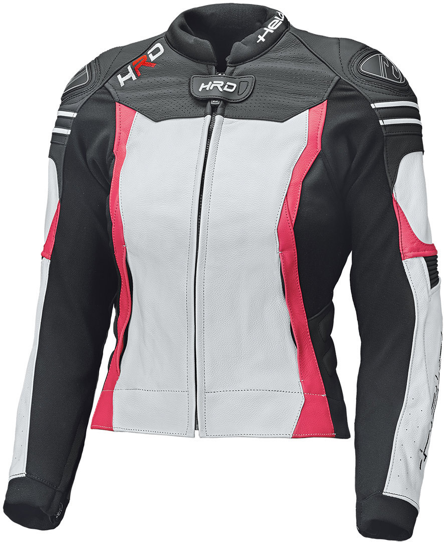 Held Street 3-0 Damen Motorrad Lederjacke- weiss-pink- Grsse 36- weiss-pink- Grsse 36 Motorrad