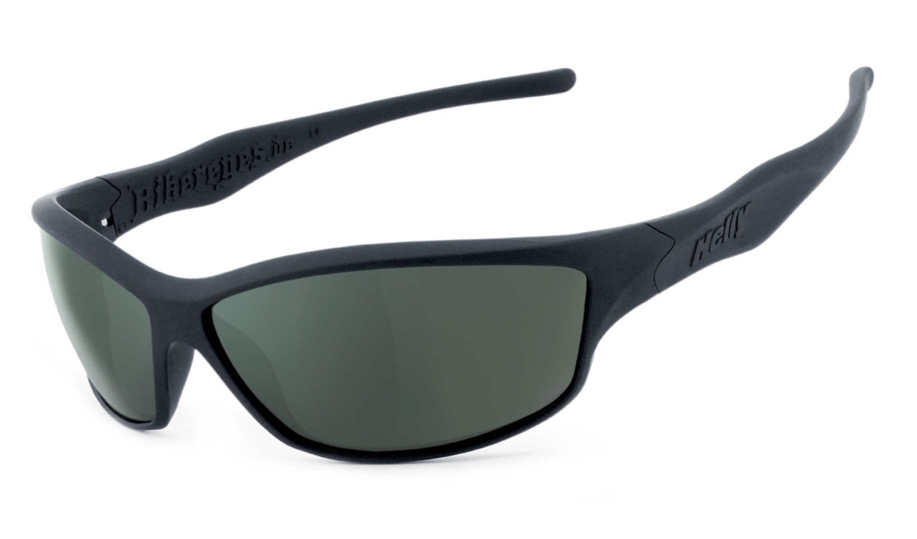 Helly Bikereyes Fender 2-0 Polarisierend Sonnenbrille- schwarz-grau- schwarz-grau Motorrad