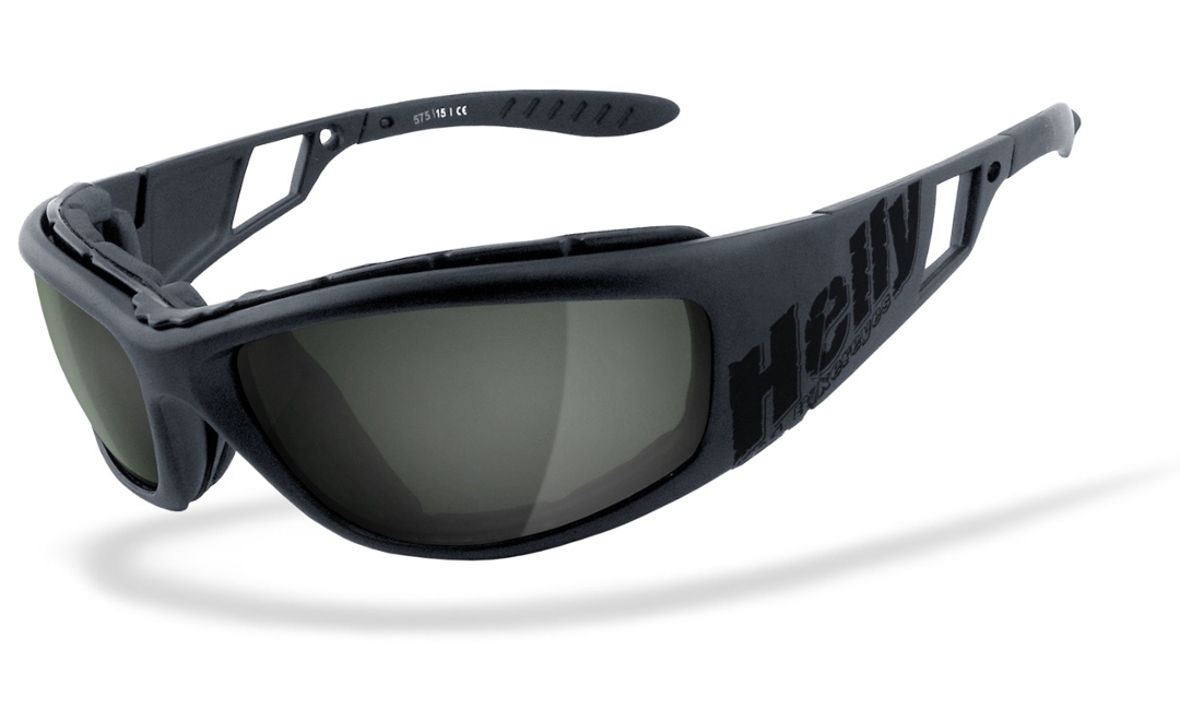 Helly Bikereyes Vision 3 Polarisierend Sonnembrille- schwarz- schwarz Motorrad