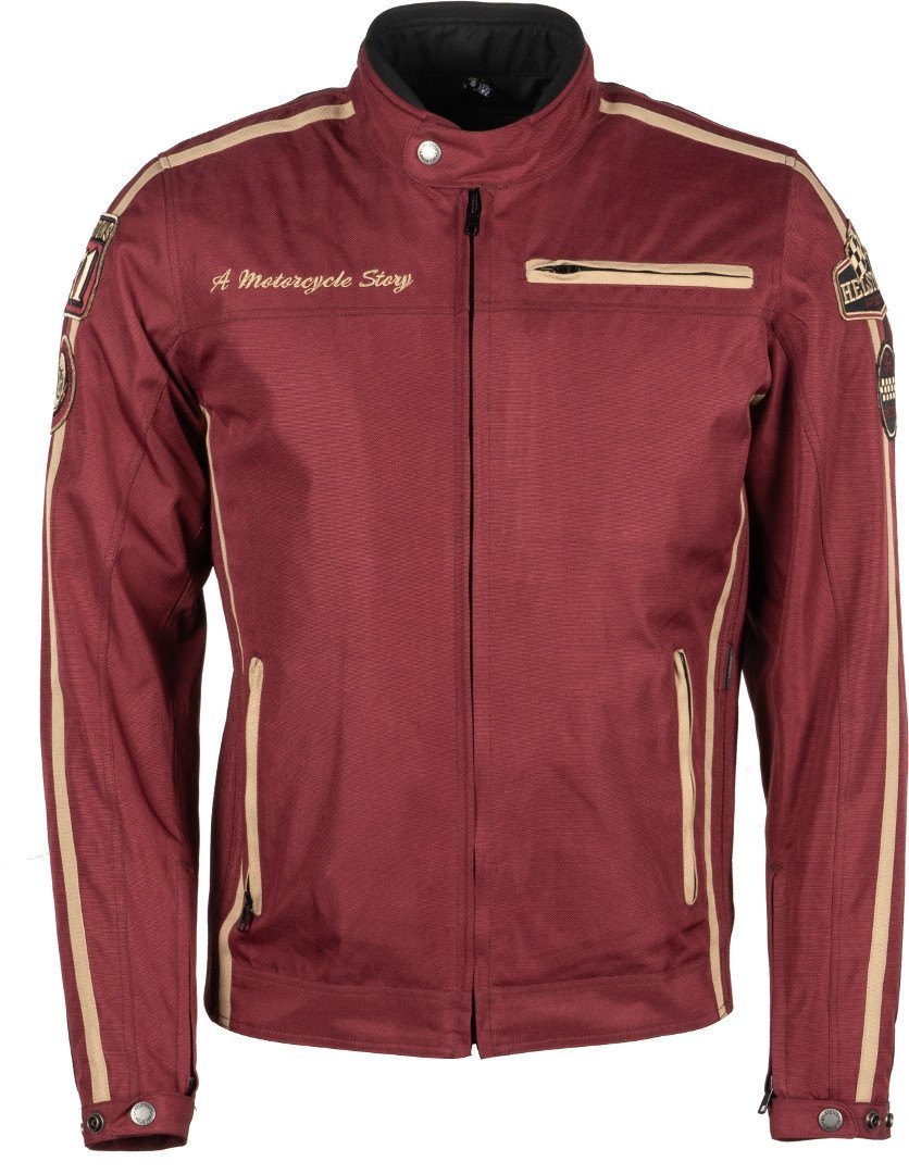 Helstons King Motorrad Textiljacke- rot- Grsse L- rot- Grsse L Motorrad
