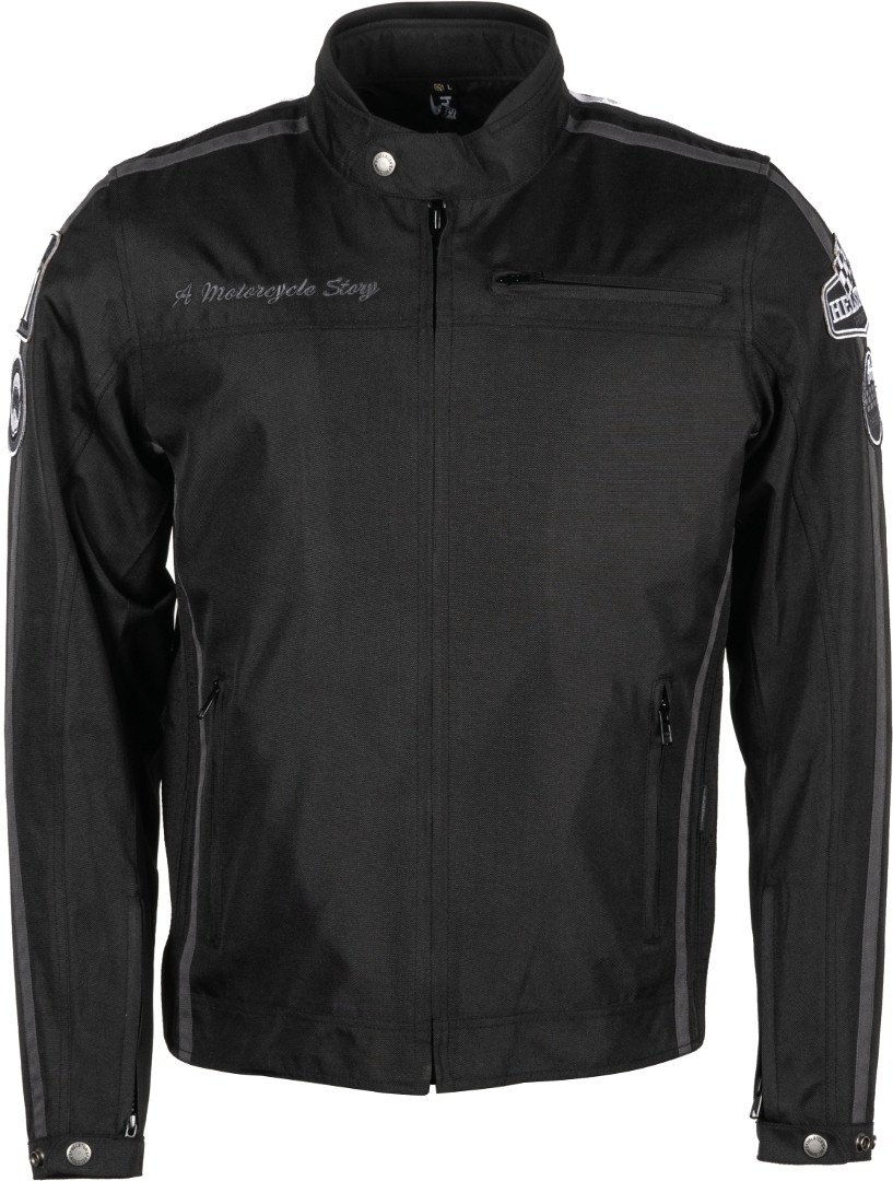 Helstons King Motorrad Textiljacke- schwarz- Grsse S- schwarz- Grsse S Motorrad