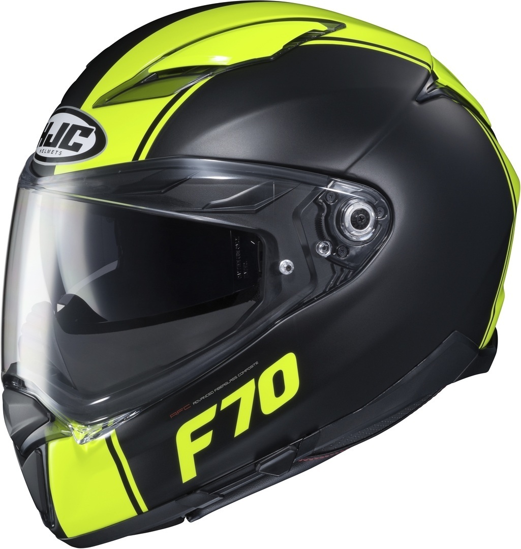 HJC F70 Mago Helm- schwarz-gelb- Grösse XS- schwarz-gelb- Grösse XS HJC F70 Mago Helm- schwarz-gelb- Grösse XS- schwarz-gelb- Grösse XS Motorrad