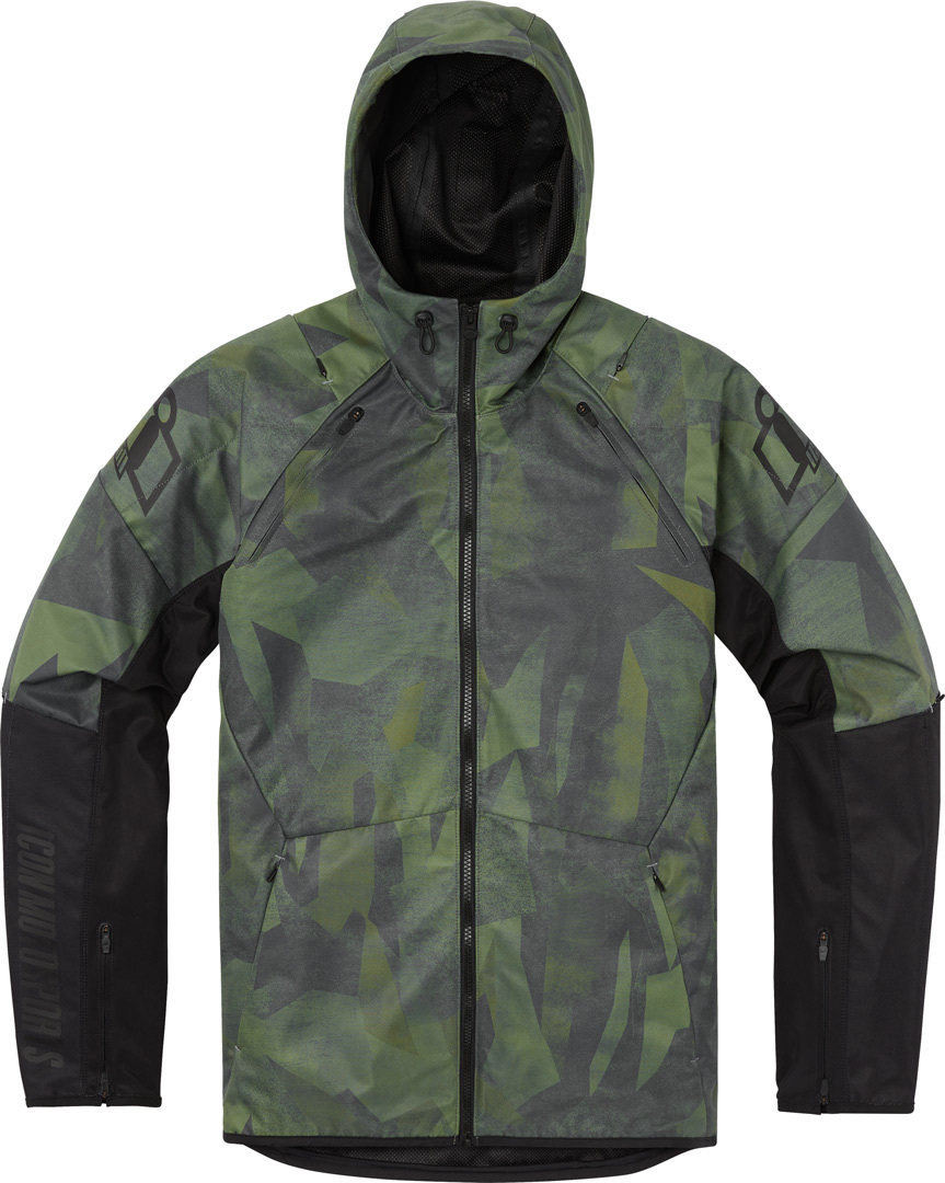 Icon Airform Battlescar Textiljacke- mehrfarbig- Grsse S- mehrfarbig- Grsse S Motorrad