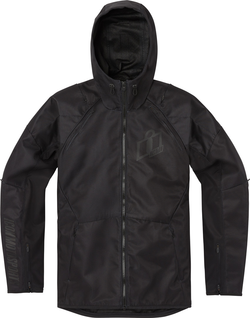 Icon Airform Textiljacke- schwarz- Grsse S- schwarz- Grsse S Motorrad