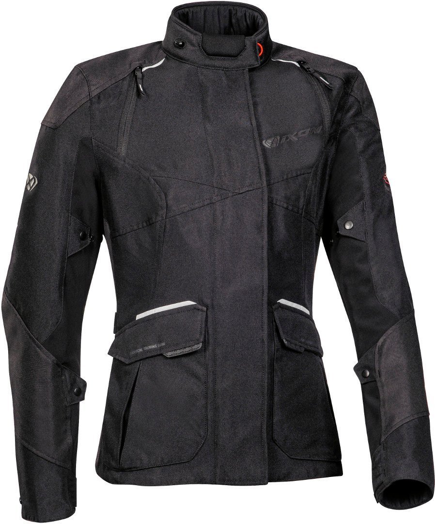 Ixon Balder Damen Motorrad Textiljacke- schwarz- Grsse XS- schwarz- Grsse XS Motorrad