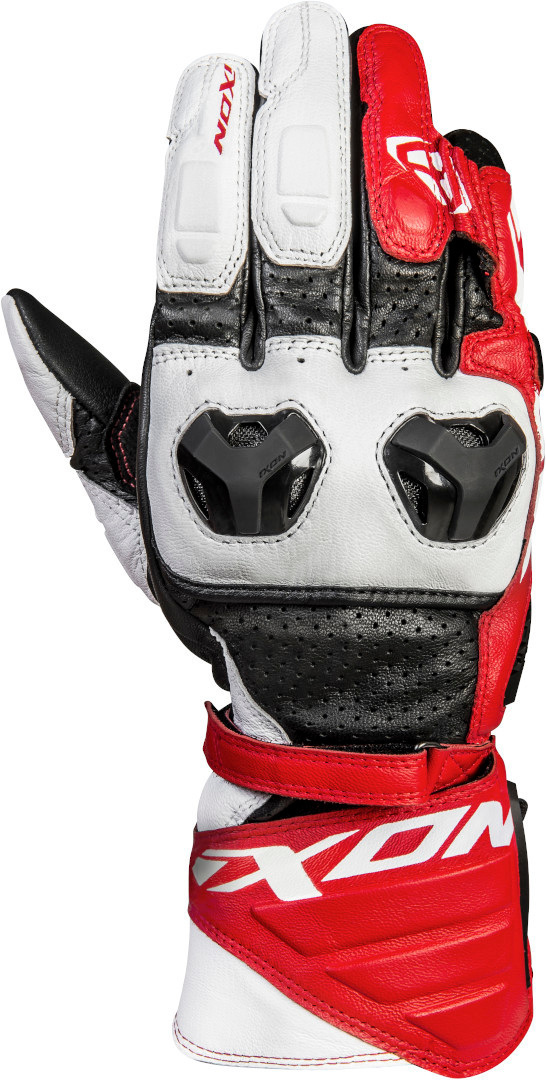 Ixon RS Tilter Motorradhandschuhe- schwarz-weiss-rot- Grsse S- schwarz-weiss-rot- Grsse S Motorrad