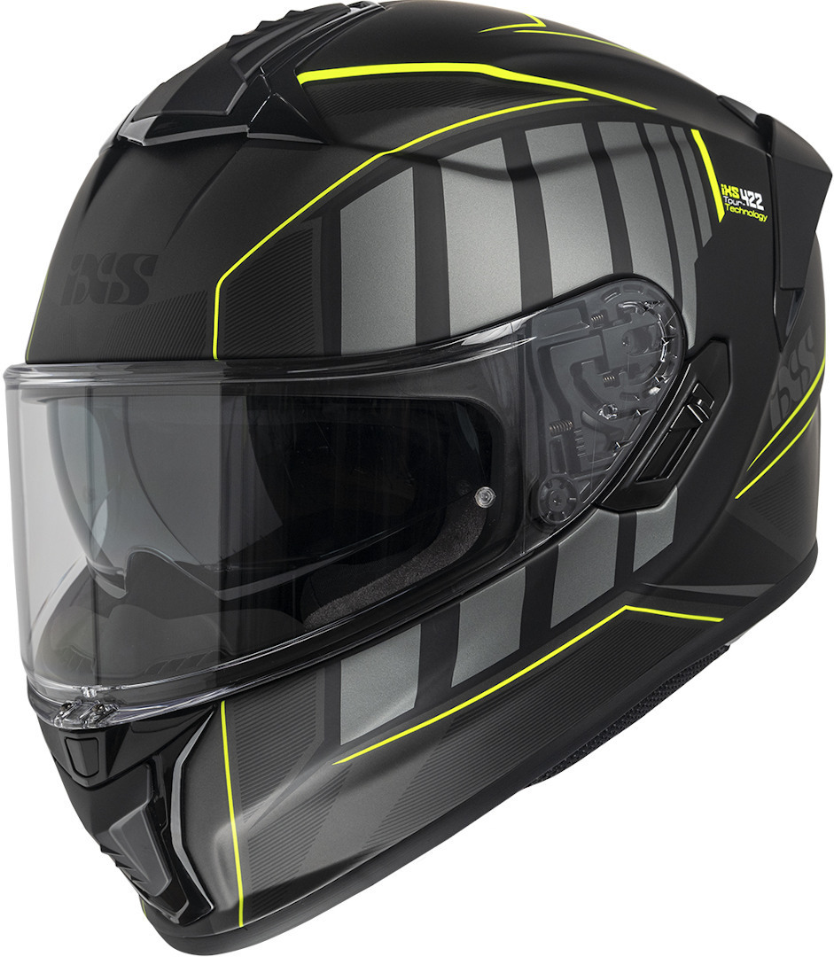 IXS 422 FG 2-1 Helm- schwarz-gelb- Grsse XS- schwarz-gelb- Grsse XS Motorrad