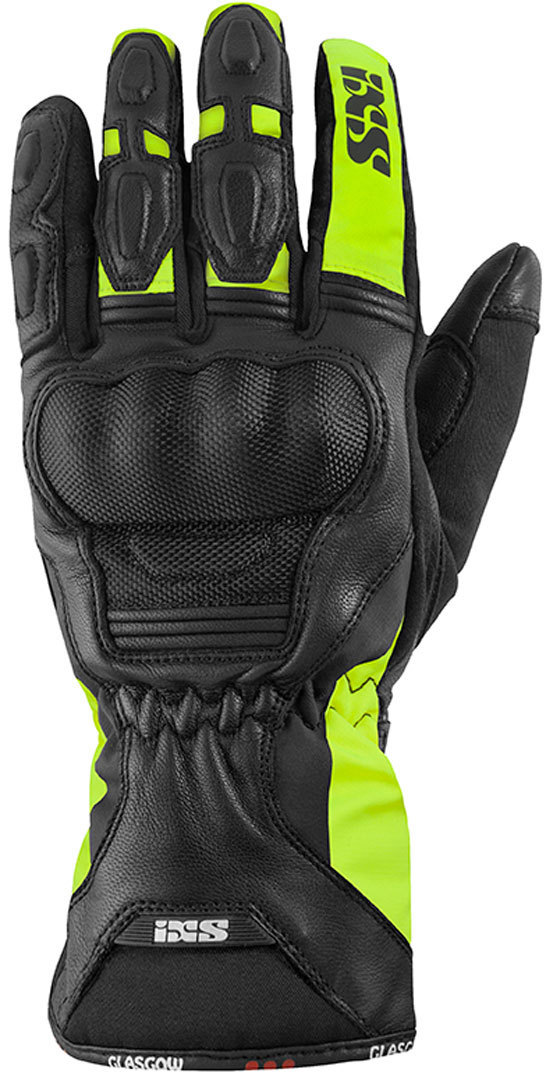 IXS Glasgow Motorradhandschuh- schwarz-gelb- Grsse S- schwarz-gelb- Grsse S Motorrad