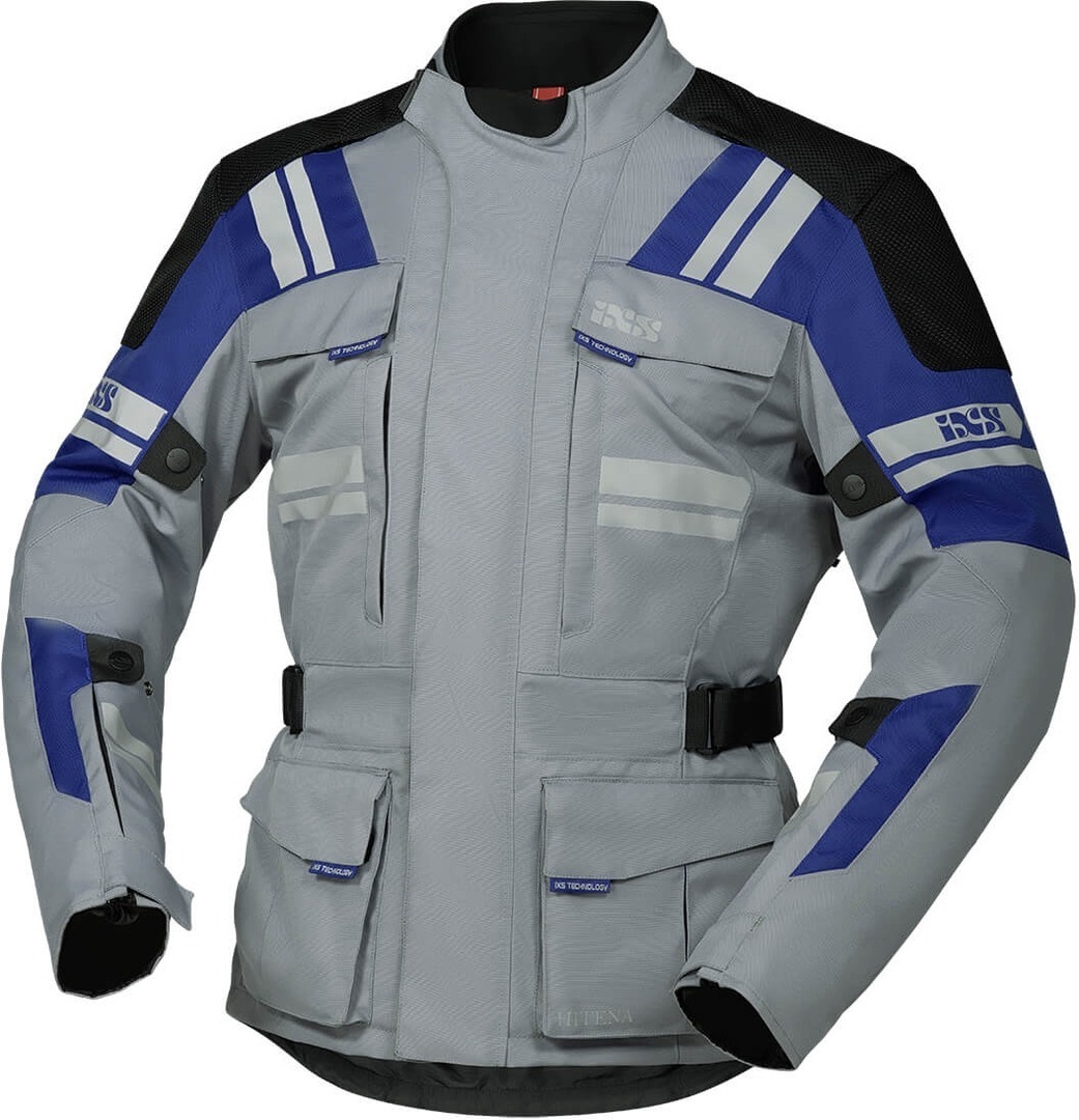 IXS Tour Blade-ST 2-0 Motorrad Textiljacke- grau-blau- Grsse S- grau-blau- Grsse S Motorrad