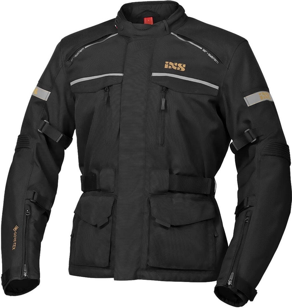 IXS Tour Classic Gore-Tex Motorrad Textiljacke- schwarz- Grsse XS- schwarz- Grsse XS Motorrad