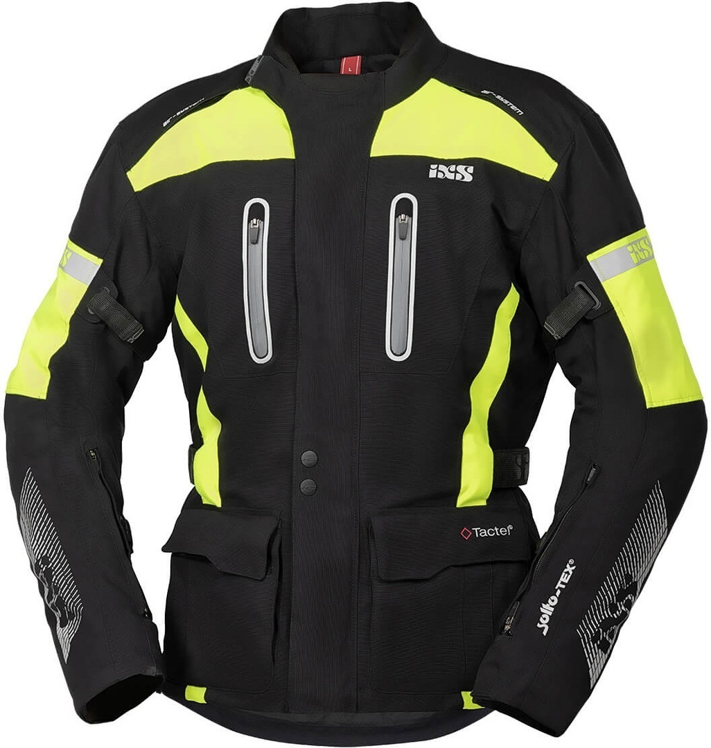 IXS Tour Pacora-ST Motorrad Textiljacke- schwarz-gelb- Grsse S- schwarz-gelb- Grsse S Motorrad
