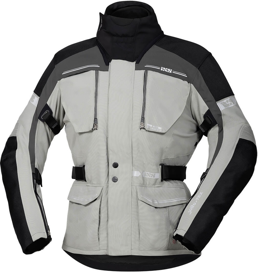 IXS Tour Traveller-ST Motorrad Textiljacke- grau- Grsse S- grau- Grsse S Motorrad