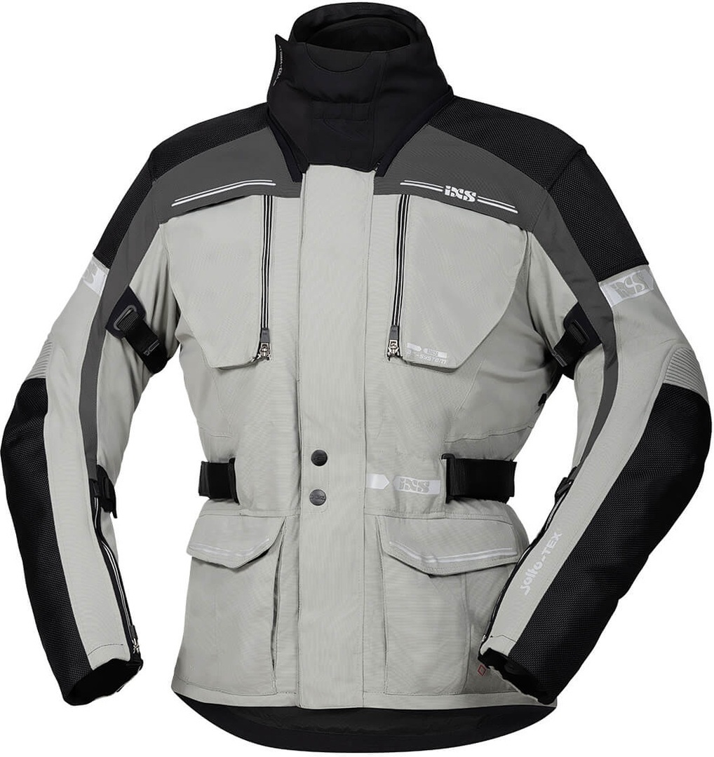 IXS Tour Traveller-ST Motorrad Textiljacke- grau- Grsse S- grau- Grsse S Motorrad