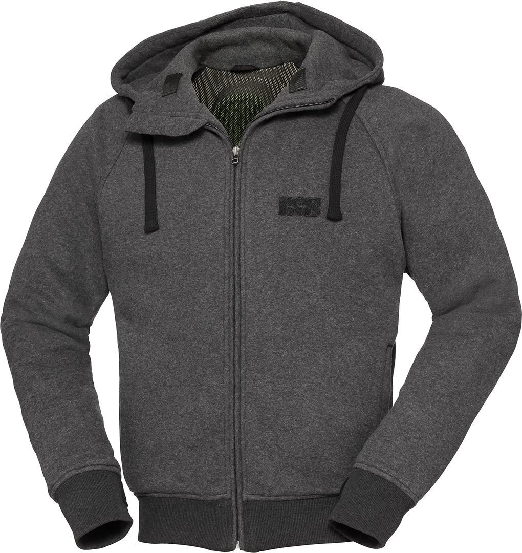 IXS X-Classic AR Clarkson Hoody- grau- Grsse L- grau- Grsse L Motorrad