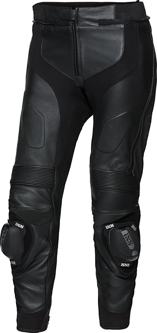 IXS X-Sport LD RS-1000 Motorrad Lederhose- schwarz- Gr�sse 46 48- schwarz- Gr�sse 46 48 Motorrad