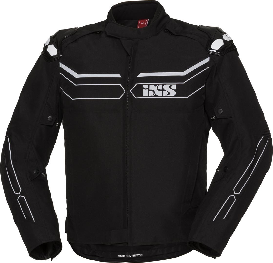 IXS X-Sport RS1000-ST wasserdichte Motorrad Textiljacke- schwarz-grau- Grsse M- schwarz-grau- Grsse M Motorrad