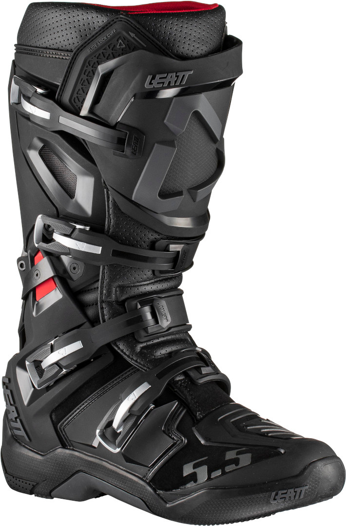 Leatt GPX 5-5 FlexLock Motocross Stiefel- schwarz- Grsse 42- schwarz- Grsse 42 Motorrad