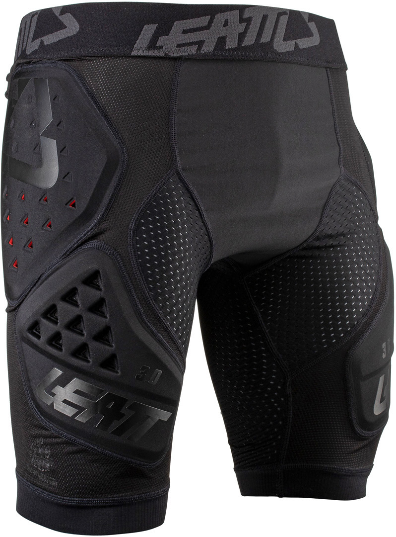 Leatt Impact 3DF 3-0 Motocross Protektorenshorts- schwarz- Grsse S- schwarz- Grsse S Motorrad