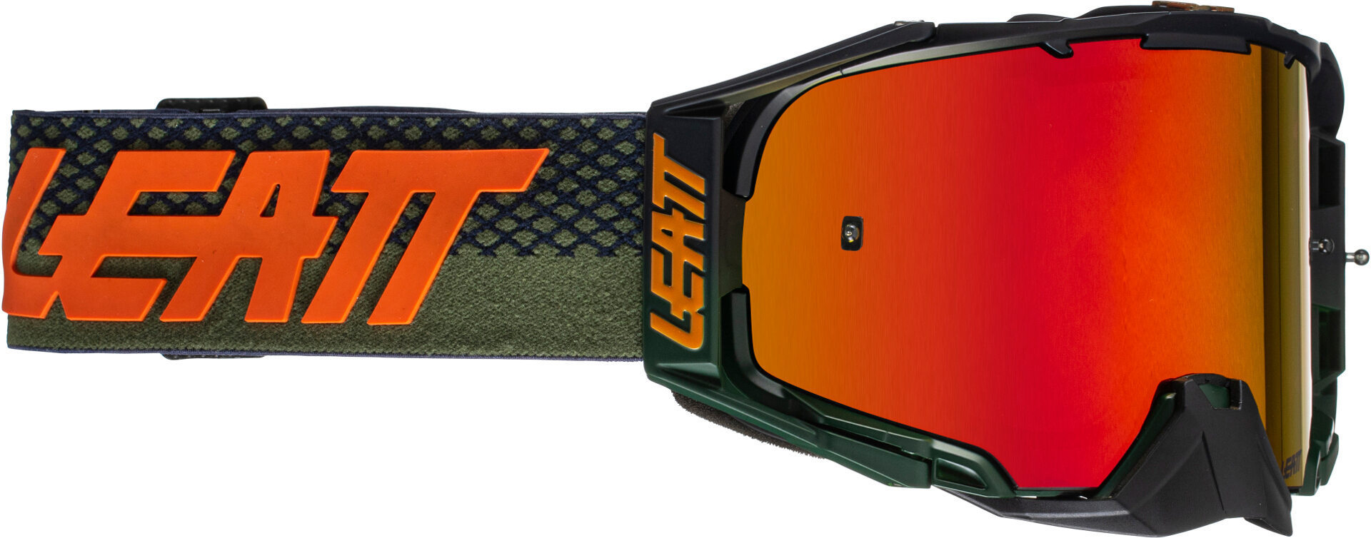 Leatt Velocity 6-5 Iriz Guard Motocross Brille- rot- rot Motorrad