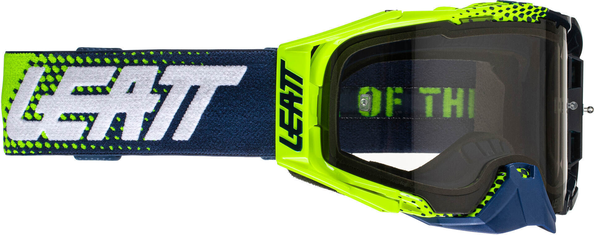 Leatt Velocity 6-5 Lime Motocross Brille- schwarz- schwarz Motorrad