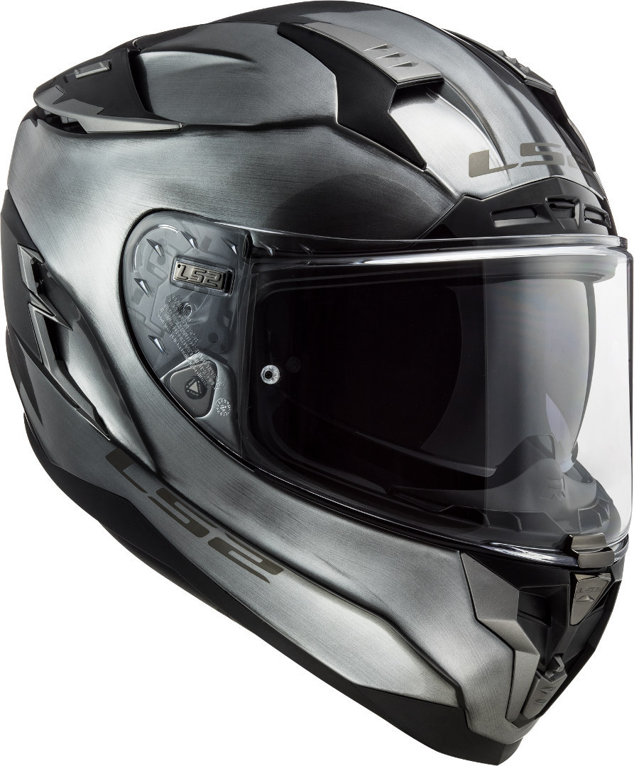 LS2 FF327 Challenger Jeans Helm- silber- Grsse 2XS- silber- Grsse 2XS Motorrad