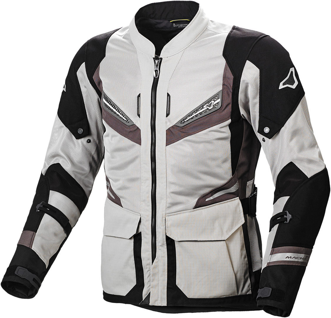 Macna Aerocon Motorrad Textiljacke- grau- Grsse XS- grau- Grsse XS Motorrad