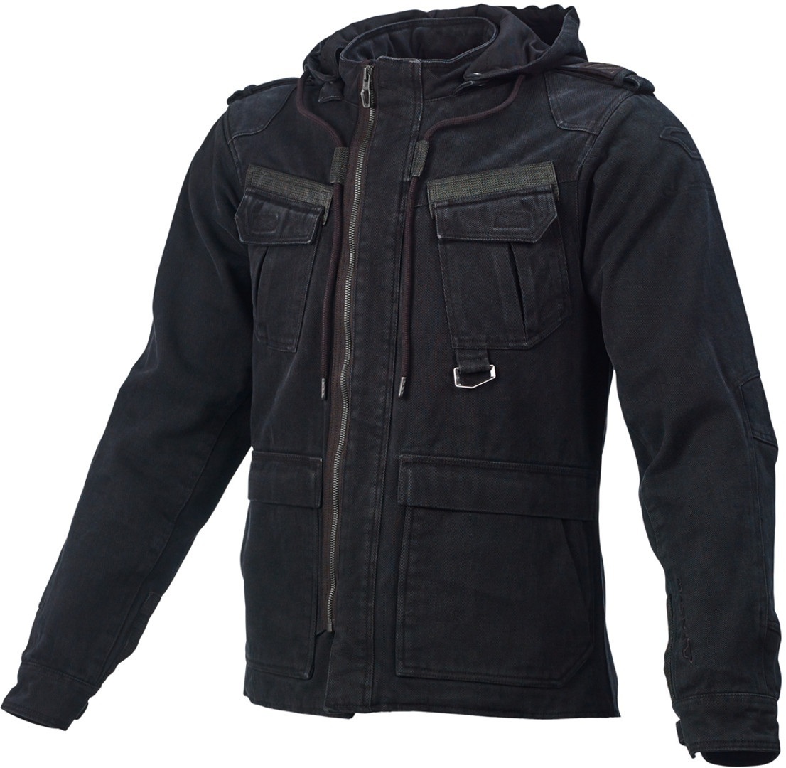 Macna Combat Motorrad Zip Hoodie- schwarz- Grsse XS- schwarz- Grsse XS Motorrad