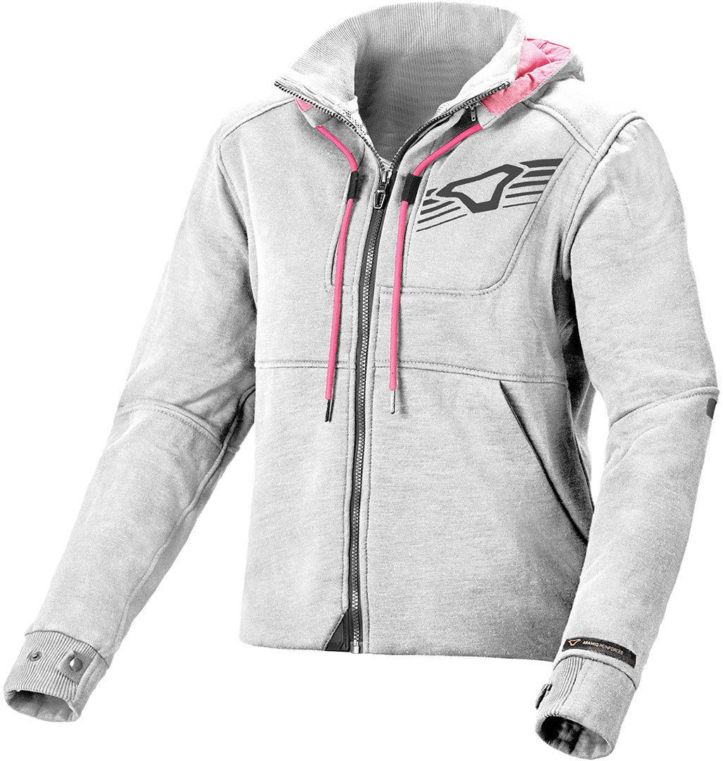 Macna District Damen Motorrad Textiljacke- grau- Grsse XS- grau- Grsse XS Motorrad