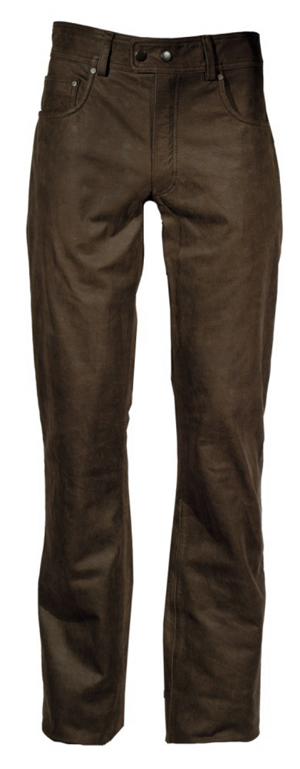 Modeka Stemp Lederhose- braun- Gr�sse 36- braun- Gr�sse 36 Motorrad