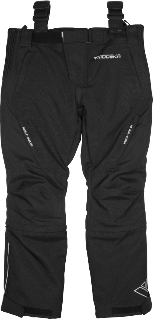 Modeka Tourex II Kinder Motorrad Textilhose- schwarz- Grsse 128- schwarz- Grsse 128 Motorrad