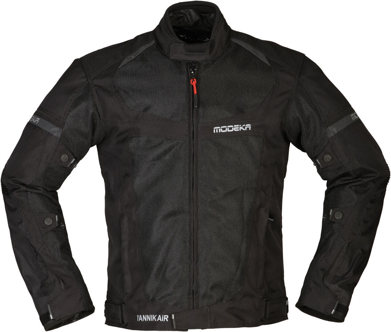 Modeka Yannik Air Motorrad Textiljacke- schwarz- Grsse L- schwarz- Grsse L Motorrad