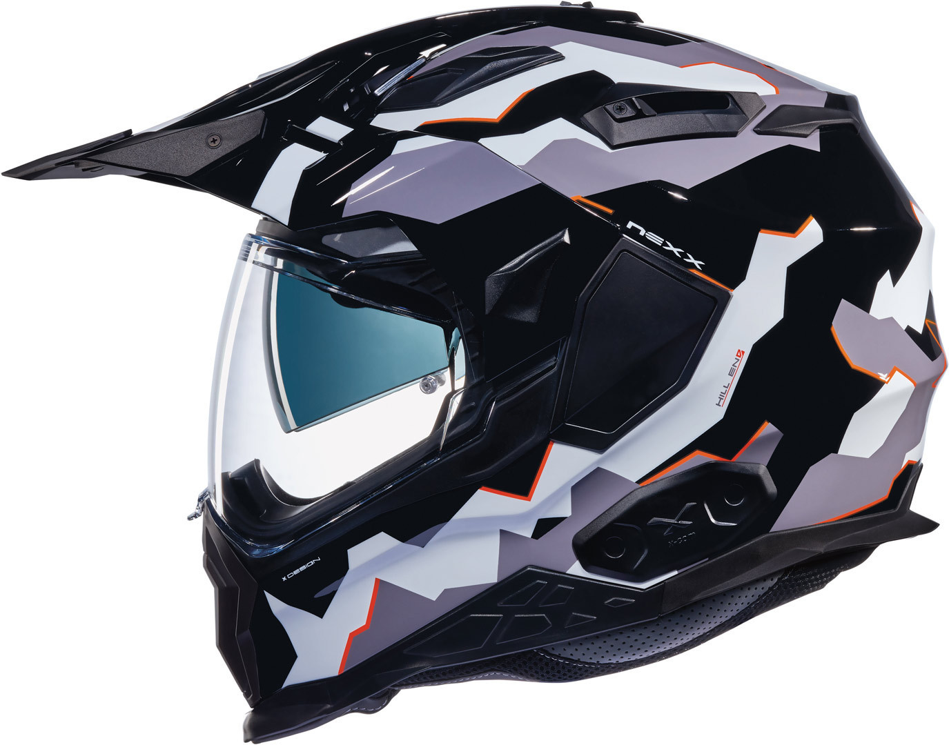 Nexx X-Wed 2 Hill End Country Helm- grau- Grsse 2XS- grau- Grsse 2XS Motorrad