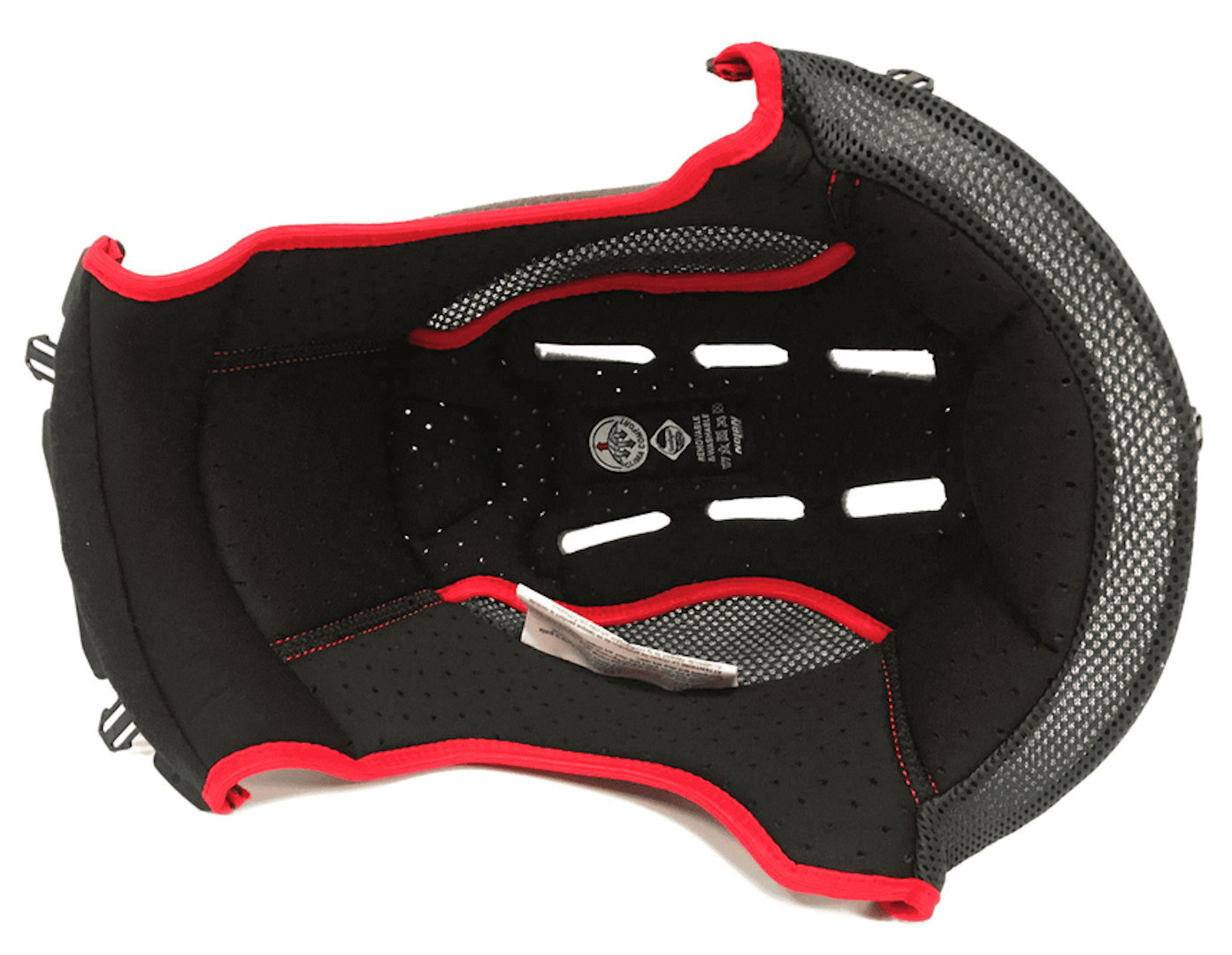 Nolan N40-5 Clima Comfort Innenfutter- schwarz-rot- Grsse 2XS- schwarz-rot- Grsse 2XS Motorrad