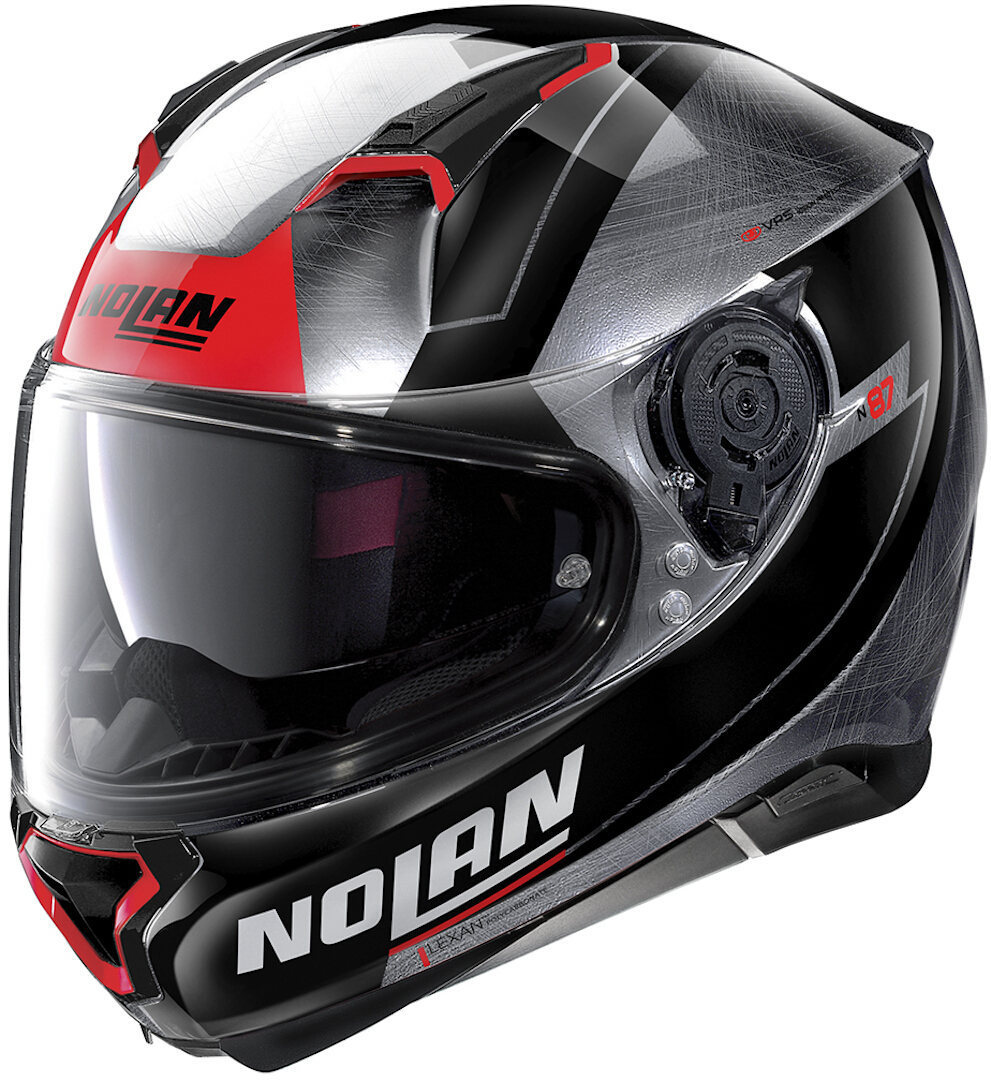 Nolan N87 Skilled N-Com Helm- grau-silber- Grsse XS- grau-silber- Grsse XS Motorrad