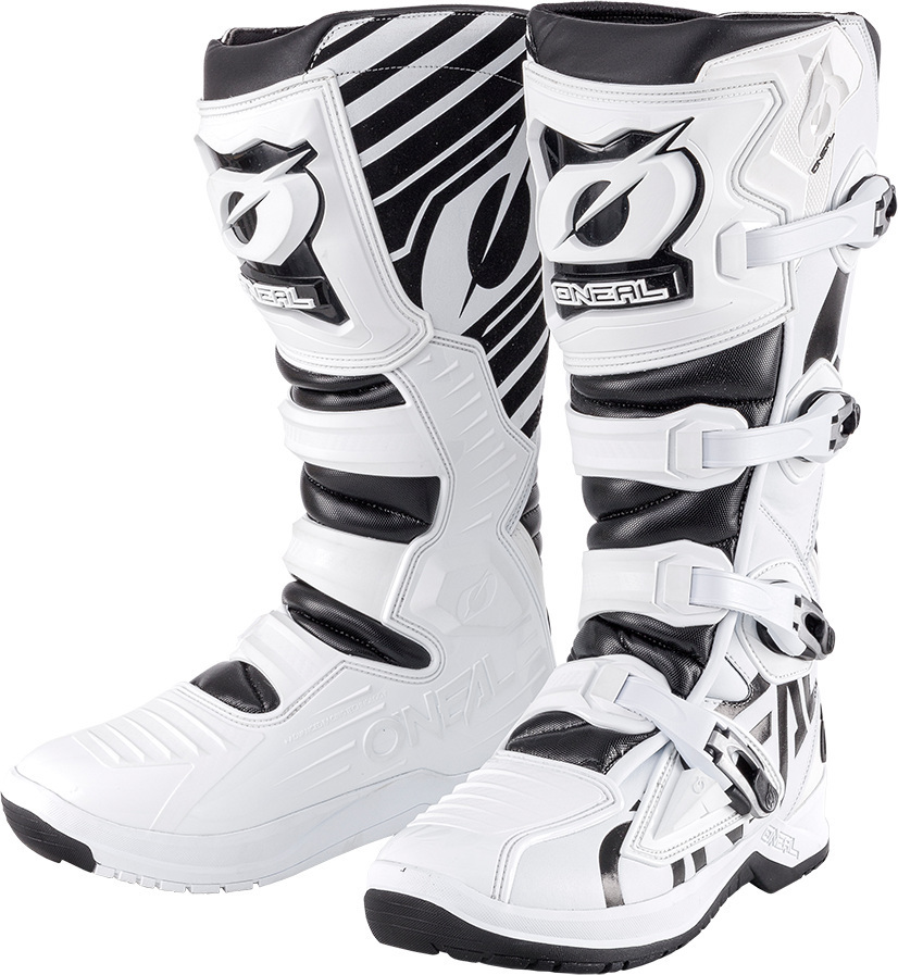 Oneal RMX Motocross Stiefel- schwarz-weiss- Grsse 45- schwarz-weiss- Grsse 45 Motorrad