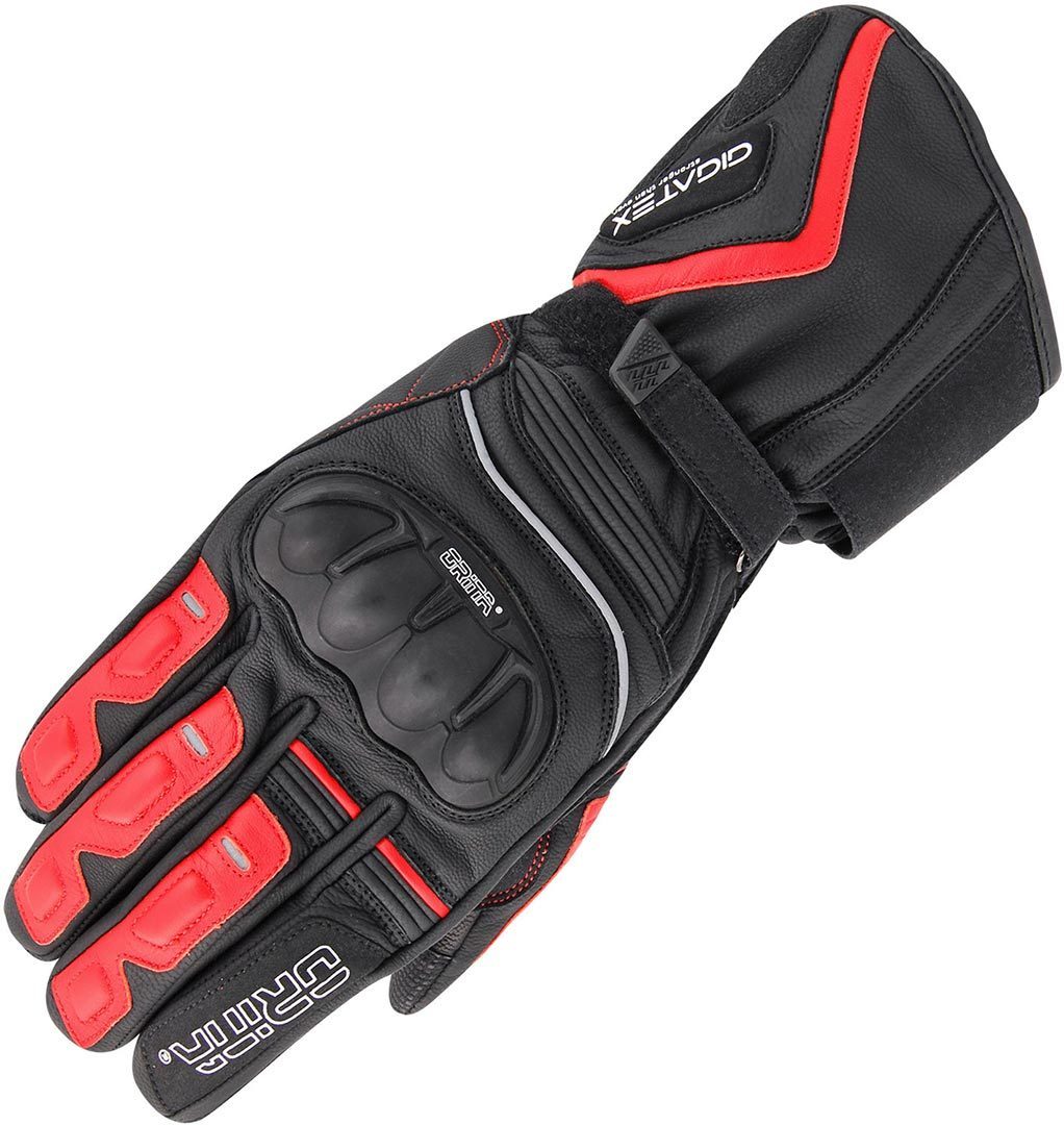 Orina Neptune Wasserdichte Motorradhandschuhe- schwarz-rot- Grsse S- schwarz-rot- Grsse S Motorrad
