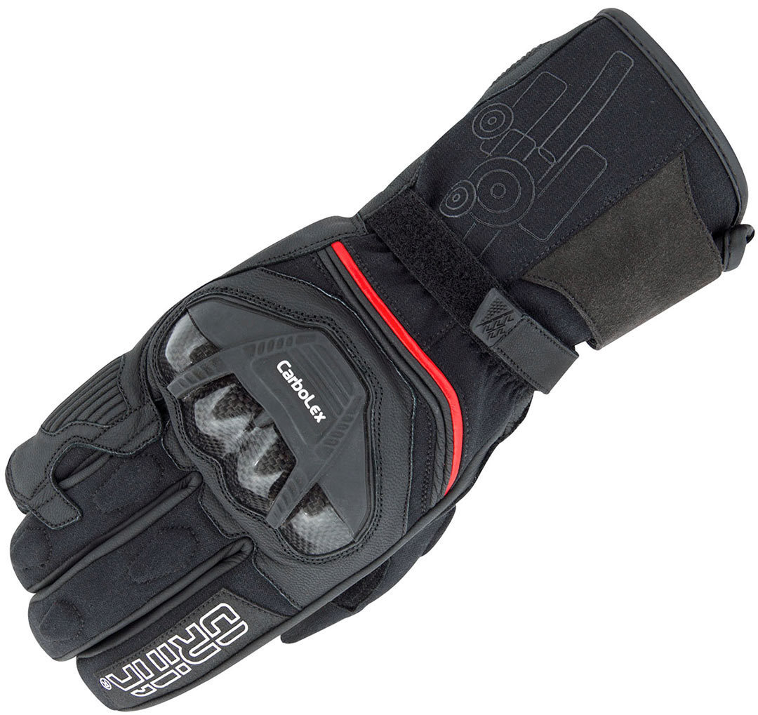 Orina Pro Motorradhandschuhe- schwarz- Grsse S- schwarz- Grsse S Motorrad