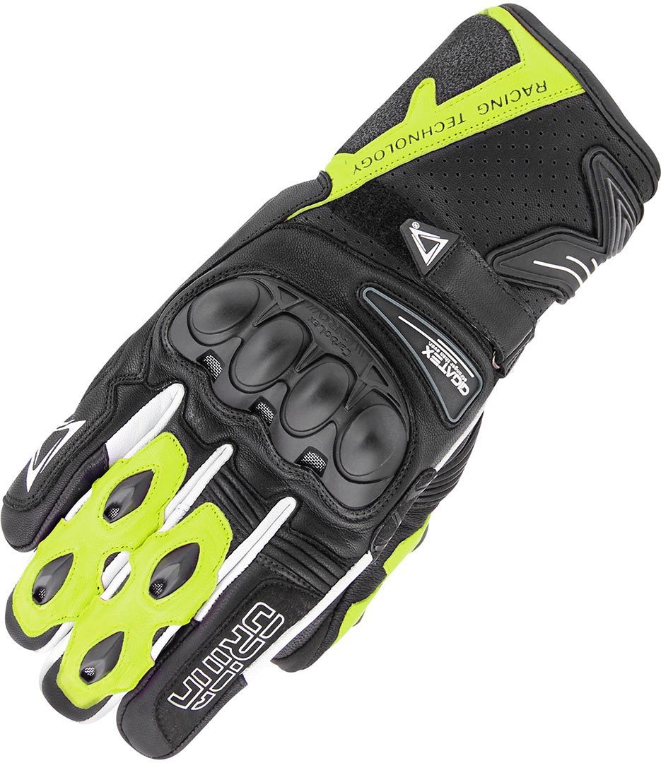 Orina Stream Handschuhe- schwarz-gelb- Grsse S- schwarz-gelb- Grsse S Motorrad