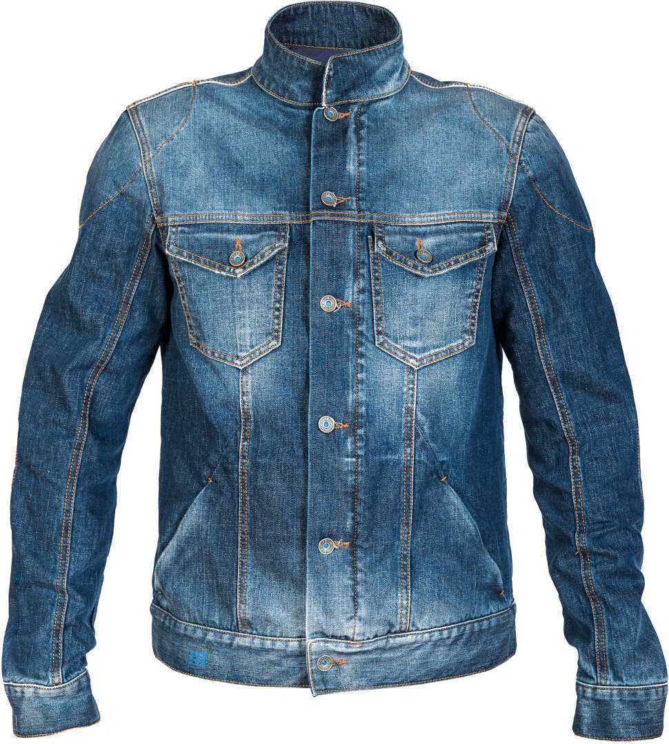 PMJ West Motorrad Textiljacke- blau- Grsse M- blau- Grsse M Motorrad