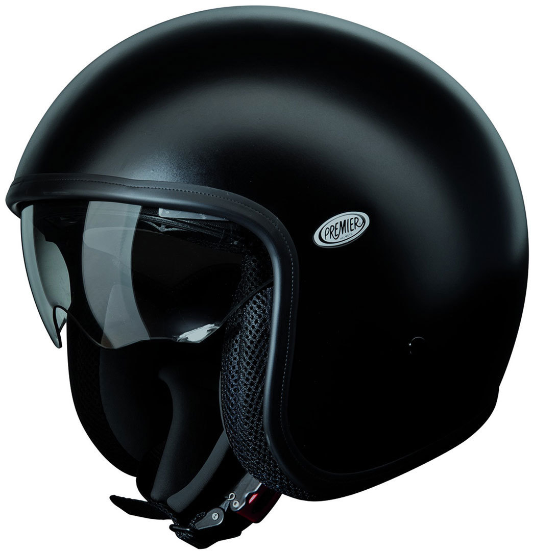 Premier Vintage U9 Jethelm- schwarz- Grsse 3XL- schwarz- Grsse 3XL Motorrad