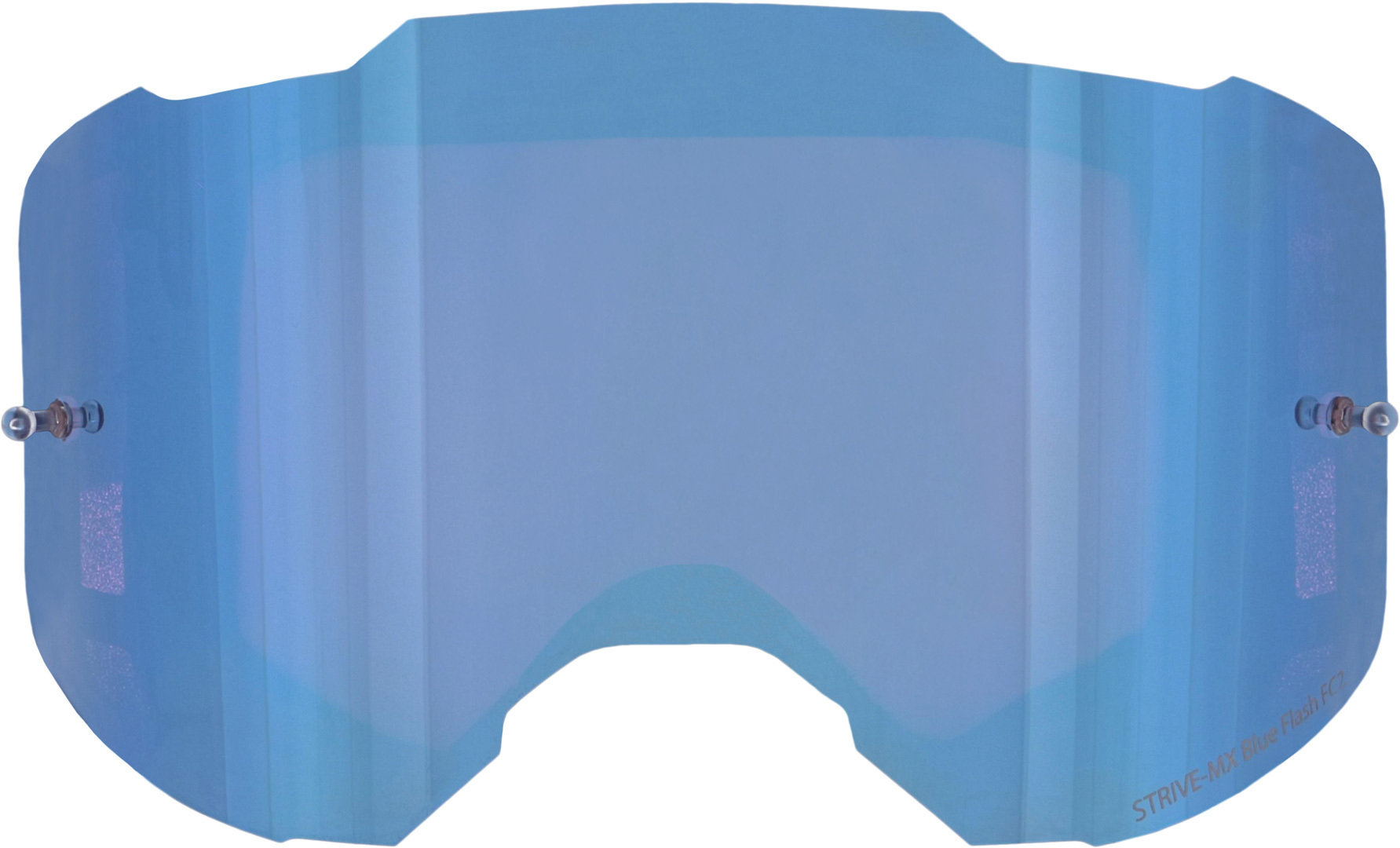 Red Bull SPECT Eyewear Strive Mirrored Ersatzscheibe- blau- blau Motorrad