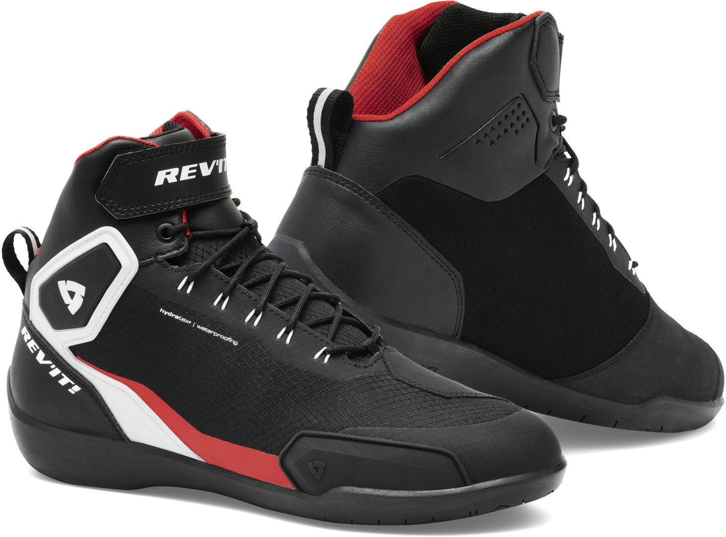 Revit G-Force H2O Wasserdichte Motorradschuhe- schwarz-weiss-rot- Grsse 39- schwarz-weiss-rot- Grsse 39 Motorrad