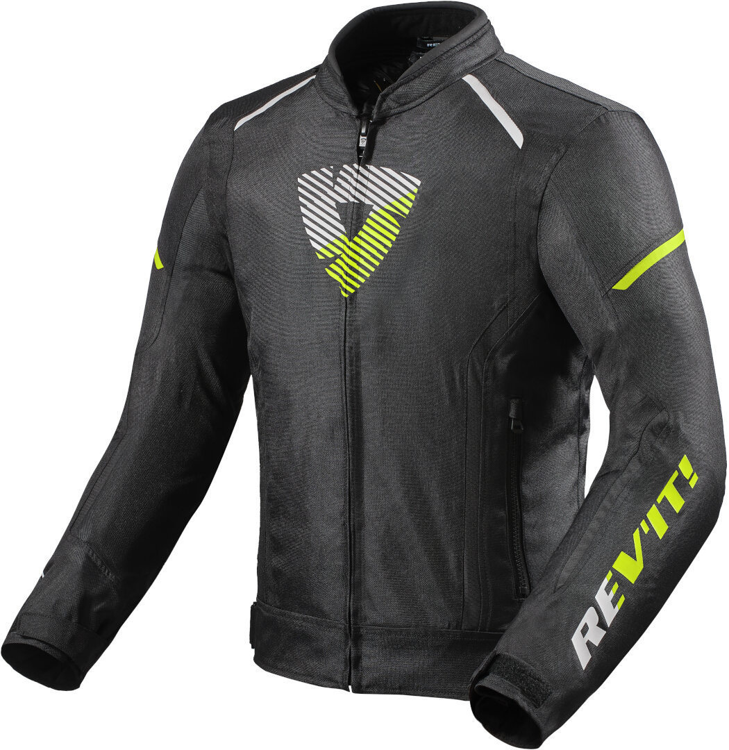 Revit Sprint H20 Motorrad Textiljacke- schwarz-gelb- Grsse S- schwarz-gelb- Grsse S Motorrad