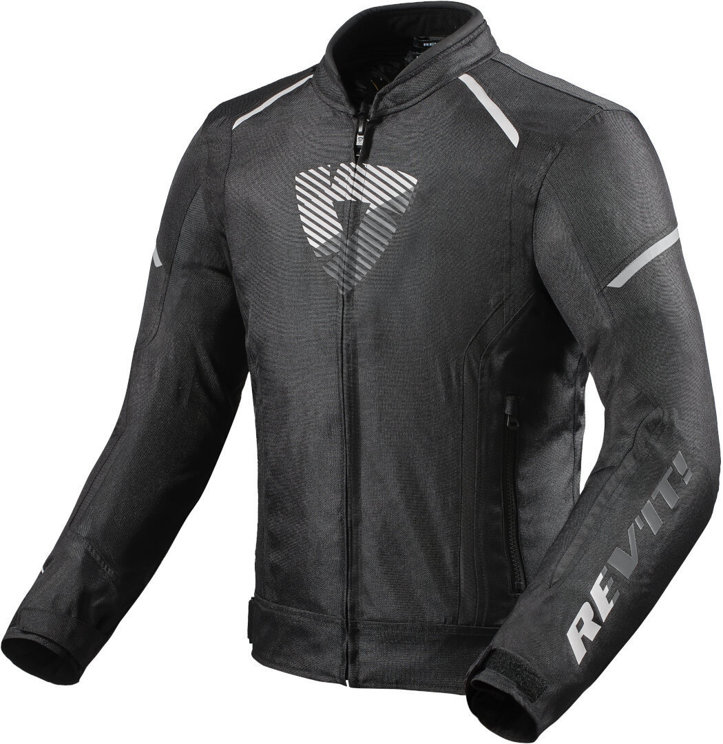 Revit Sprint H20 Motorrad Textiljacke- schwarz-weiss- Grsse S- schwarz-weiss- Grsse S Motorrad