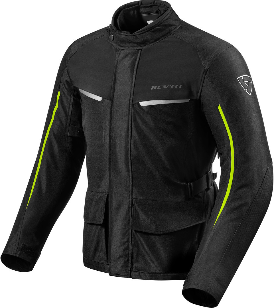 Revit Voltiac 2 Motorrad Textiljacke- schwarz-gelb- Grsse L- schwarz-gelb- Grsse L Motorrad