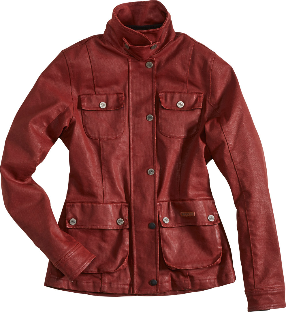 Rokker Rokkertech Damenjacke- rot- Grsse 3XL- rot- Grsse 3XL Motorrad